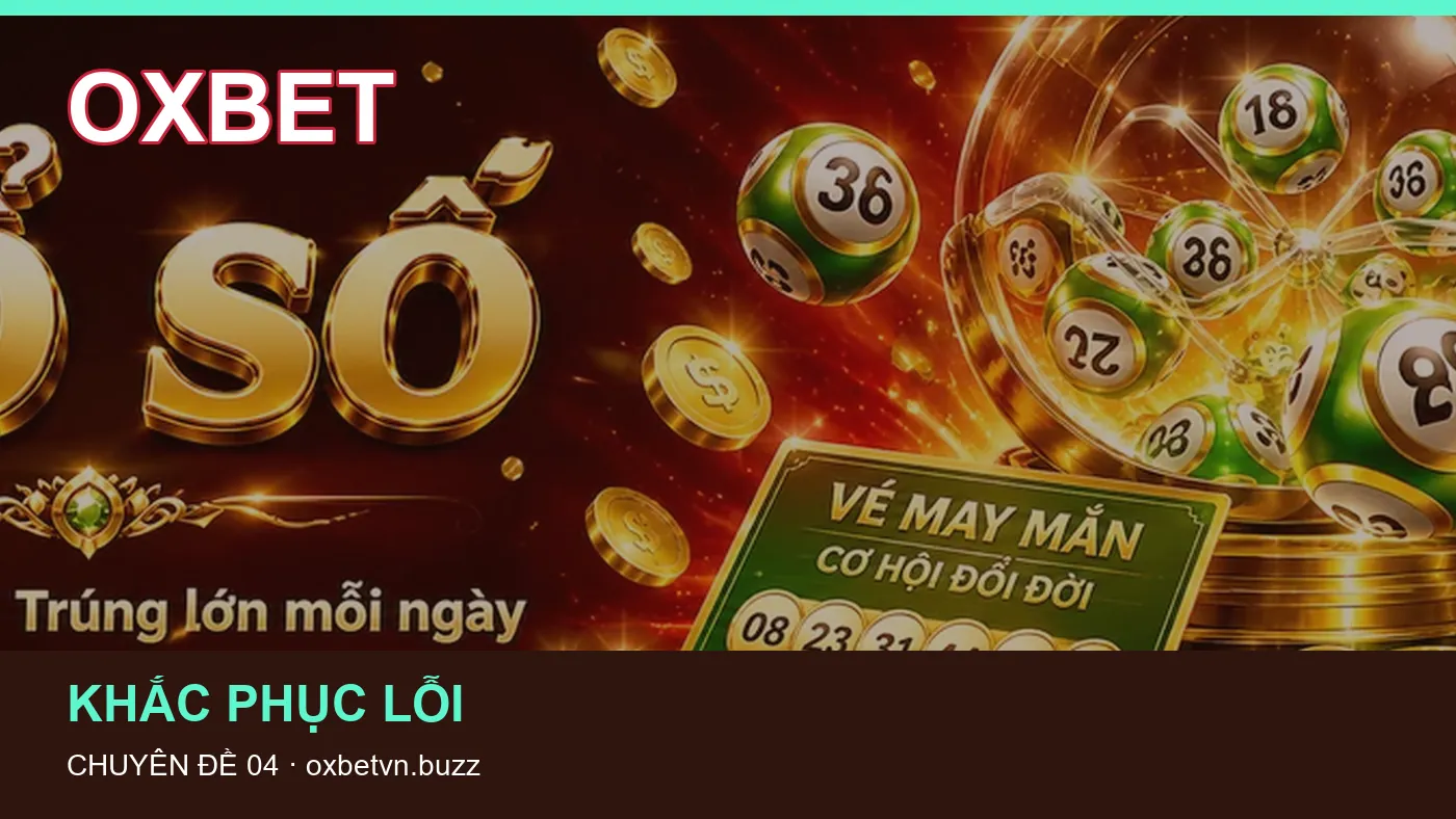 Danh sách kiểm tra thông tin Cài đặt dành cho người đọc OXBET